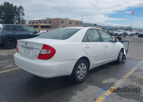 2004 Toyota Camry Le V6 из США, поврежденный, VIN 4T1BF30K54U078262